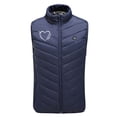 thumbnail image 2 of Aboser Holiday Deals, Unisex Heated Vest 9 Heating Zones Heated Jacket Winter Soft Shell Electric Heated Coat for Men and Women, 2 of 6