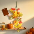 thumbnail image 5 of Thanksgiving Decoration Artificial Leaf Rattan Hanging Indoor Home Halloween Christmas Party Fireplace Decoration, 5 of 5