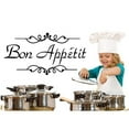 thumbnail image 4 of Dsscvnef Decals Kitchen Wall Stickers Appetit Quote Bon Art Dinning Room Home 1PC Removable, 4 of 4
