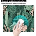 thumbnail image 4 of Tropical Leaves Cat Mouse Pad, Cute Boho Mousepad for Home Office, Anti-Slip Rubber Base for Office Home Computer & Laptop, Pink Green Leaves Mouse Mat, 9x8 in, 4 of 6