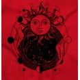 thumbnail image 2 of Celestial Sun Space Hands Spiritual Plus Size Long Sleeve Graphic Tee Shirt Brisco Brands 3X, 2 of 5