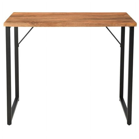 UPC: 0883581176230 | Evolution by Crestview Collection Brady 42 Wide Wood and Iron Desk in Brown