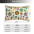 thumbnail image 2 of Fotbe Beautiful African Womens Funda de Almohada Decorativa Estilo Occidental, Lujo en Algodón, Fundas para Almohadas King, Cojín Estampado para Decoración del Hogar-16"x24", 2 of 6