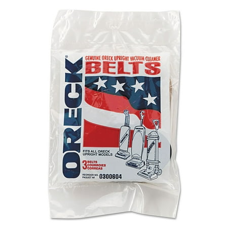 Replacement Non Permanent Belt For Oreck Xl 3pk Ea Replacement Non Permanent Belt For Oreck Xl 3pk Ea