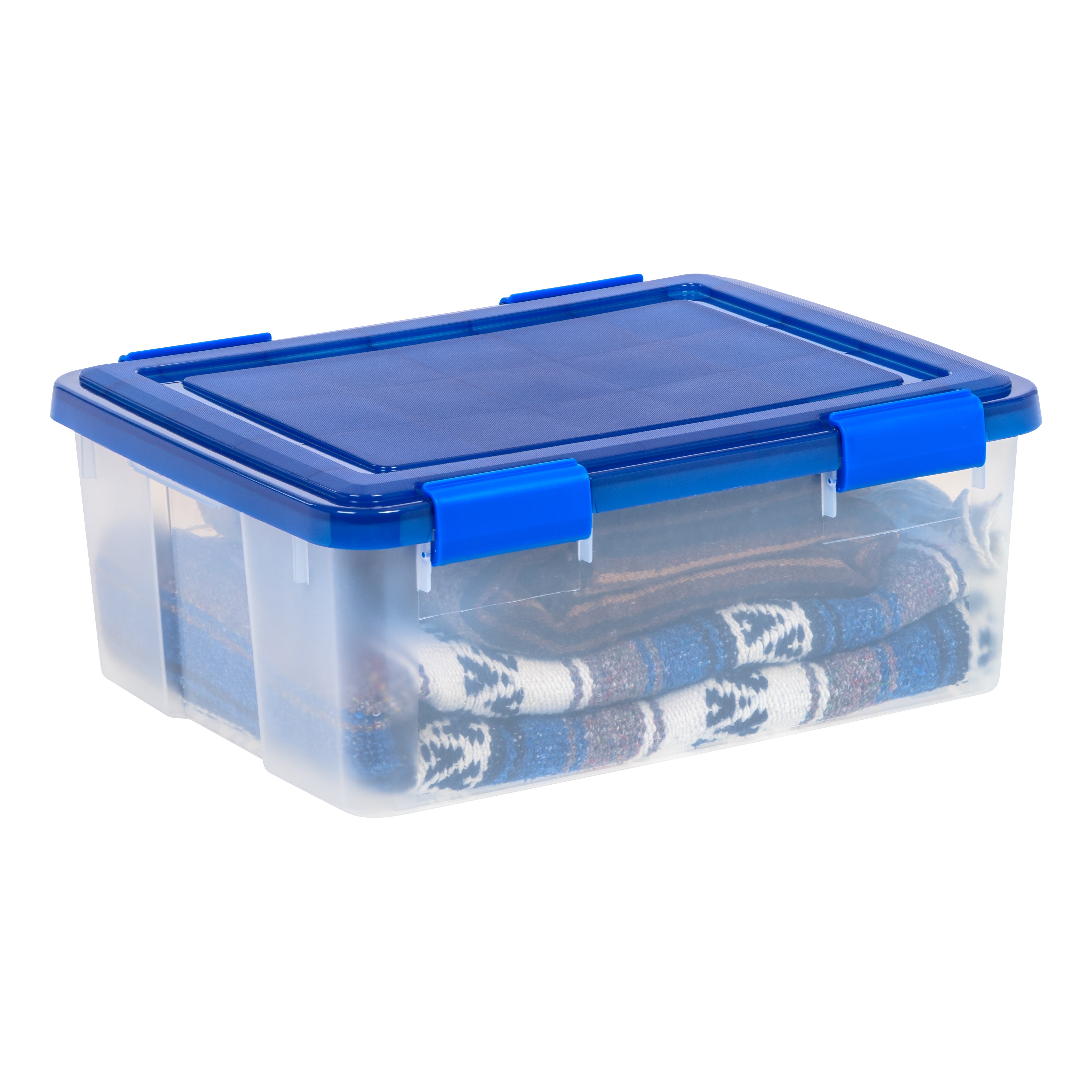 Total Solution® Medium Rectangle Plastic Lid with Green Seal
