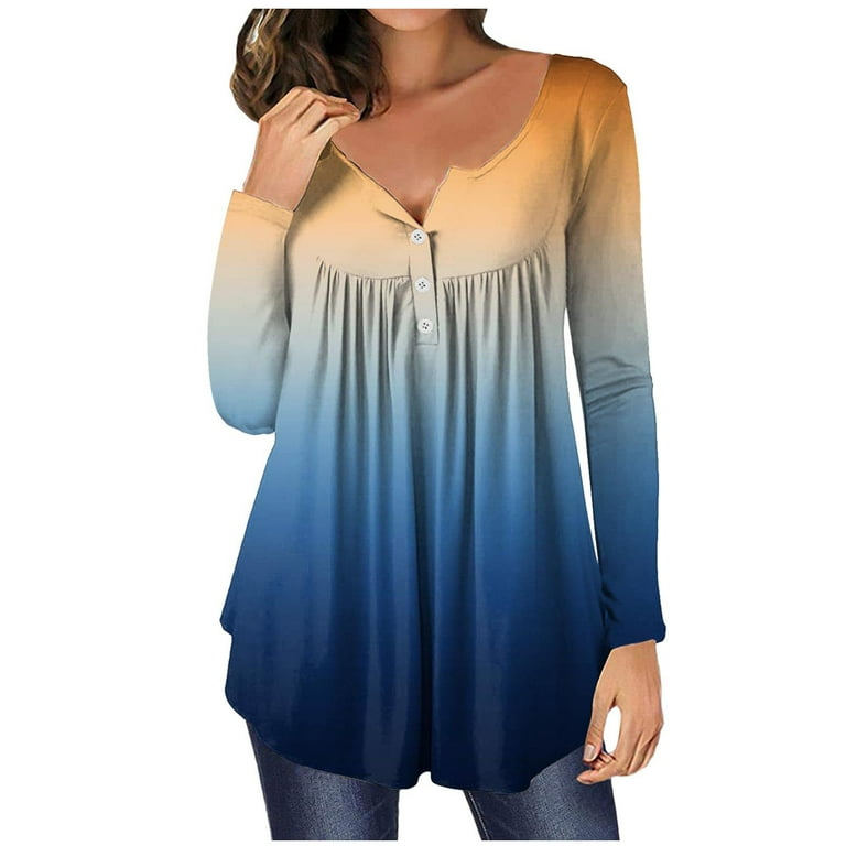 Long sleeve dressy tunic tops hotsell