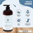thumbnail image 3 of Rae Dunn Puppy Love 2-In-1 Oatmeal Dog Shampoo and Conditioner, Unscented, 34 fl oz, 2-Pack, 3 of 7