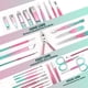 thumbnail image 5 of Set de manicura WOAMA 30 en 1, kit de pedicura de acero inoxidable, 5 of 6