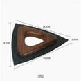 thumbnail image 6 of Mini Pet Hair Remover Tool with Sturdy Solid Wood Handle,Triangles Dog Hairs Remover for Auto Detailing, Couch, Furnitures, Lint, Carpet(5.5x5.5inch), 6 of 6