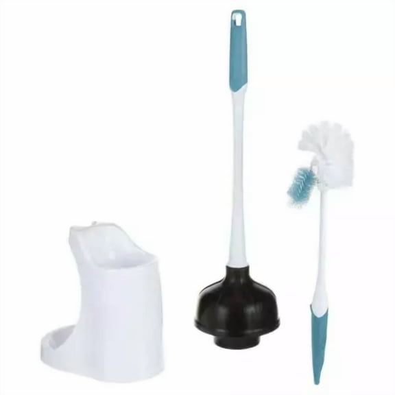 Plunger And Toilet Brush Set