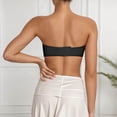 thumbnail image 4 of Krdevn Women's Seamless Strapless Bra No- Support Push-Up Bralette for Summer,S, 4 of 5