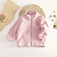 thumbnail image 3 of oqasdz Girls Jackets Children Toddler Double Sided Polar Boys New Girls Fall Winter Baby Warm Fashion Top Coat Outwear Size 5 Y-6 Y, 3 of 3