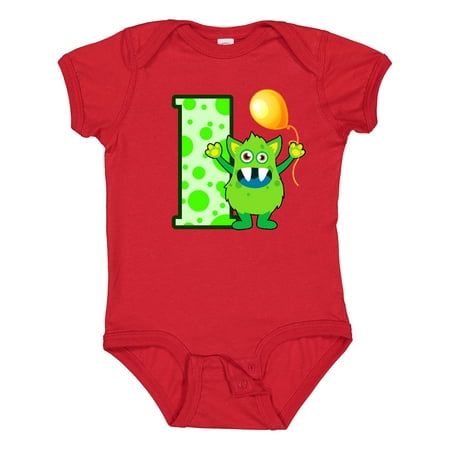 

Inktastic 1st Birthday Monster Gift Baby Boy or Baby Girl Bodysuit