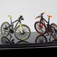 thumbnail image 3 of Mini bicicleta de montaña de dedo 1:10, modelo fundido a presión, bicicleta de Metal, juguete de carreras, simulación de carretera curva, juguetes de colección para niños, 3 of 4