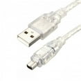 thumbnail image 5 of Chenyang CY USB Male to Firewire IEEE 1394 4 Pin Male iLink Adapter Cord Cable for DCR-TRV75E DV Cable, 5 of 7
