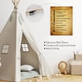 thumbnail image 3 of Christian Inspirational Wall Décor Canvas Painting Framed Wall Art Decor for Home Office Living Room, Retro the Ten Commandments Religious Canvas Poster Print Decorative Gifts, 3 of 5
