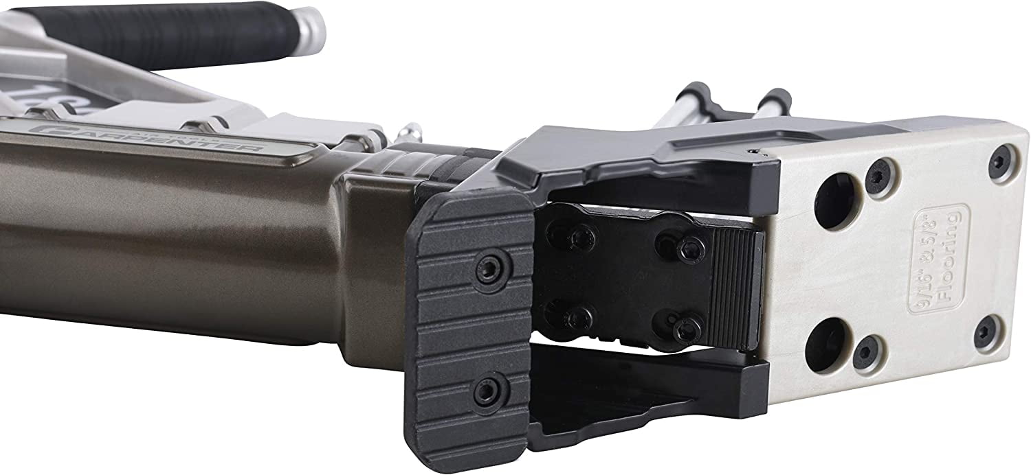 Carpenter Air Tools CFL4518 - 18 Gauge L Cleat Flooring Nailer with Mallet.