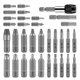 thumbnail image 5 of Speravity Kit de extractor de tornillos pelados de acero de aleación de 33 piezas 10 removedor de cables rotos de diferentes tamaños a prueba de Herramientas y ferretería Speravity TO002879-00, 5 of 6