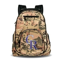 MOJO Colorado Rockies 19" Camo Premium Laptop Backpack
