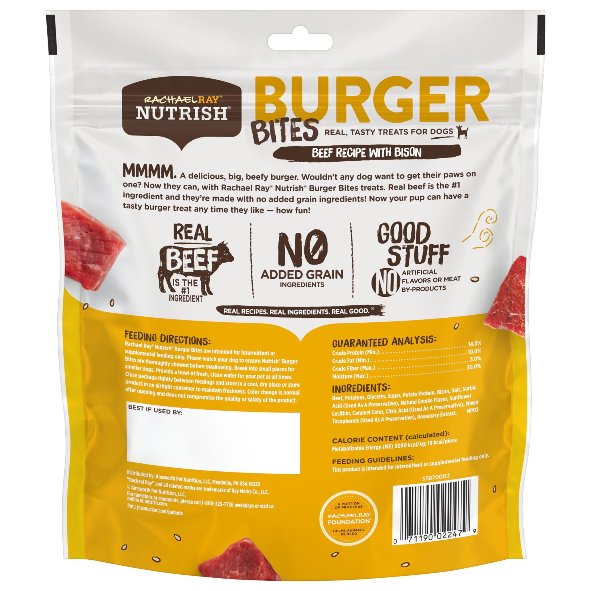 rachael ray nutrish burger bites