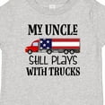 thumbnail image 4 of Inktastic My Uncle Still Plays with Trucks Boys or Girls Baby T-Shirt, 4 of 5