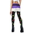 thumbnail image 4 of High Waist Printed Christmas Leggings for Women Yoga Pants Casual Fashion Stretchy Hip Lift Soft Stretchy Tights Pants Funny Printed Pants Trendy Casual Wear for Holiday Season, 4 of 5