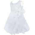 thumbnail image 2 of TiaoBug Baby Girls Sleeveless Organza Tutu Bridesmaid Birthday Princess Dress, 2 of 5