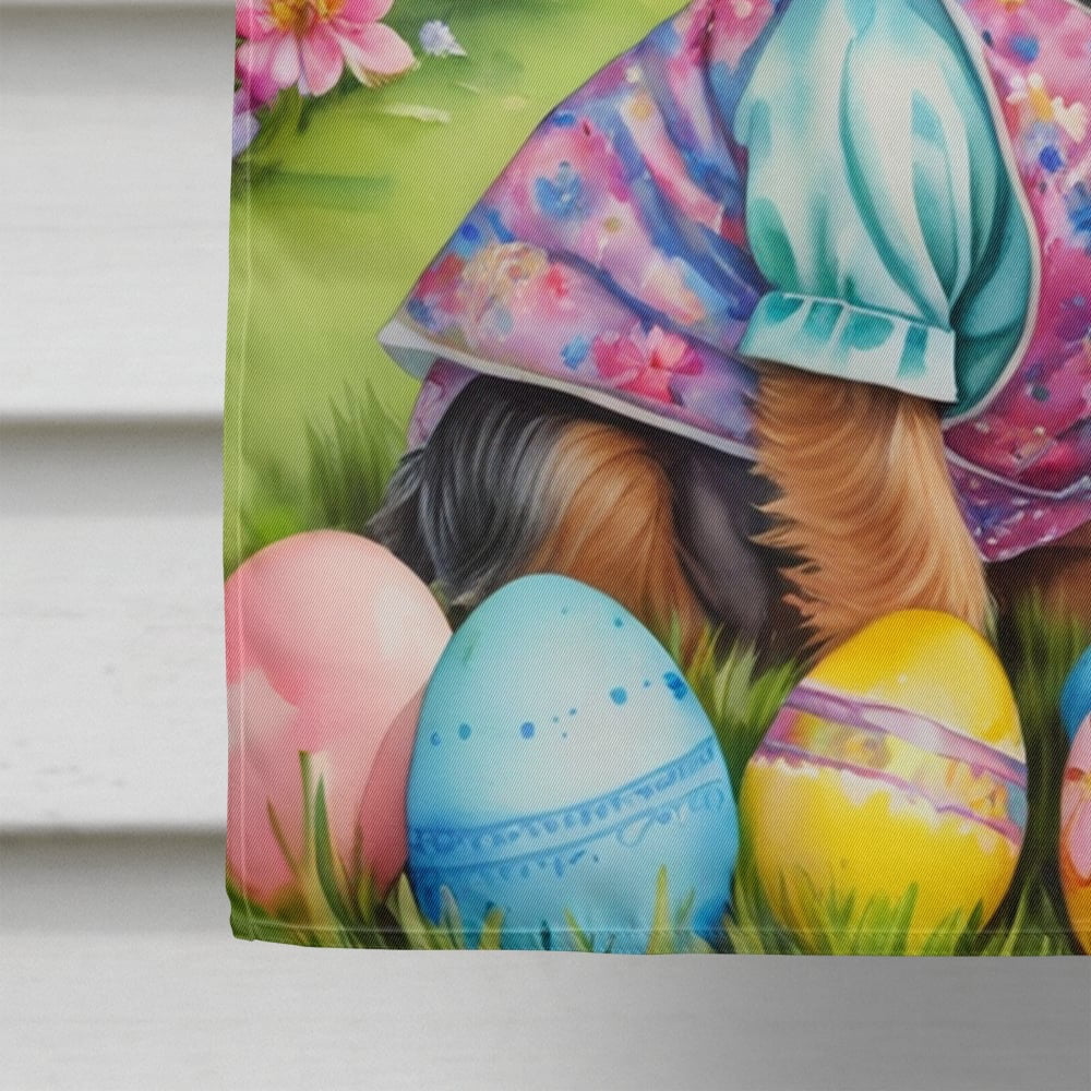 Australian Terrier Easter Egg Hunt House Flag 28 in x 40 in