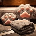thumbnail image 2 of Cat Paw Pillow Blanket, 2 of 6
