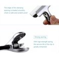 thumbnail image 4 of Paquete de 8 clips para chips – Clips para bolsas grandes de metal resistente de acero inoxidable de 3 pulgadas para bolsas de café y patatas herméticamente selladas – Uso en cocina y oficin, 4 of 5