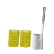 thumbnail image 5 of Cepillo de baño desechable, accesorios para inodoro, limpiador de inodoros para el hogar Amarillo, 5 of 8
