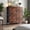 Brown, variant on Atilioo 5 Drawer Dresser, Fabric Storage Chest with TV Stand, Open Shelf, Adjustable Feet, Bedroom or Living Room, Black