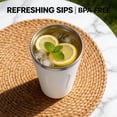 thumbnail image 3 of Arshin Mobility Scooter Water Cup,Secure,Leak-Proof and Travel-Ready,1-Pack(White), 3 of 6