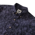 thumbnail image 3 of YIUME Men's Hawaiian Shirt Enchanted Elegance Cotton Button-down Long Sleeve Aloha Shirt, 3 of 7