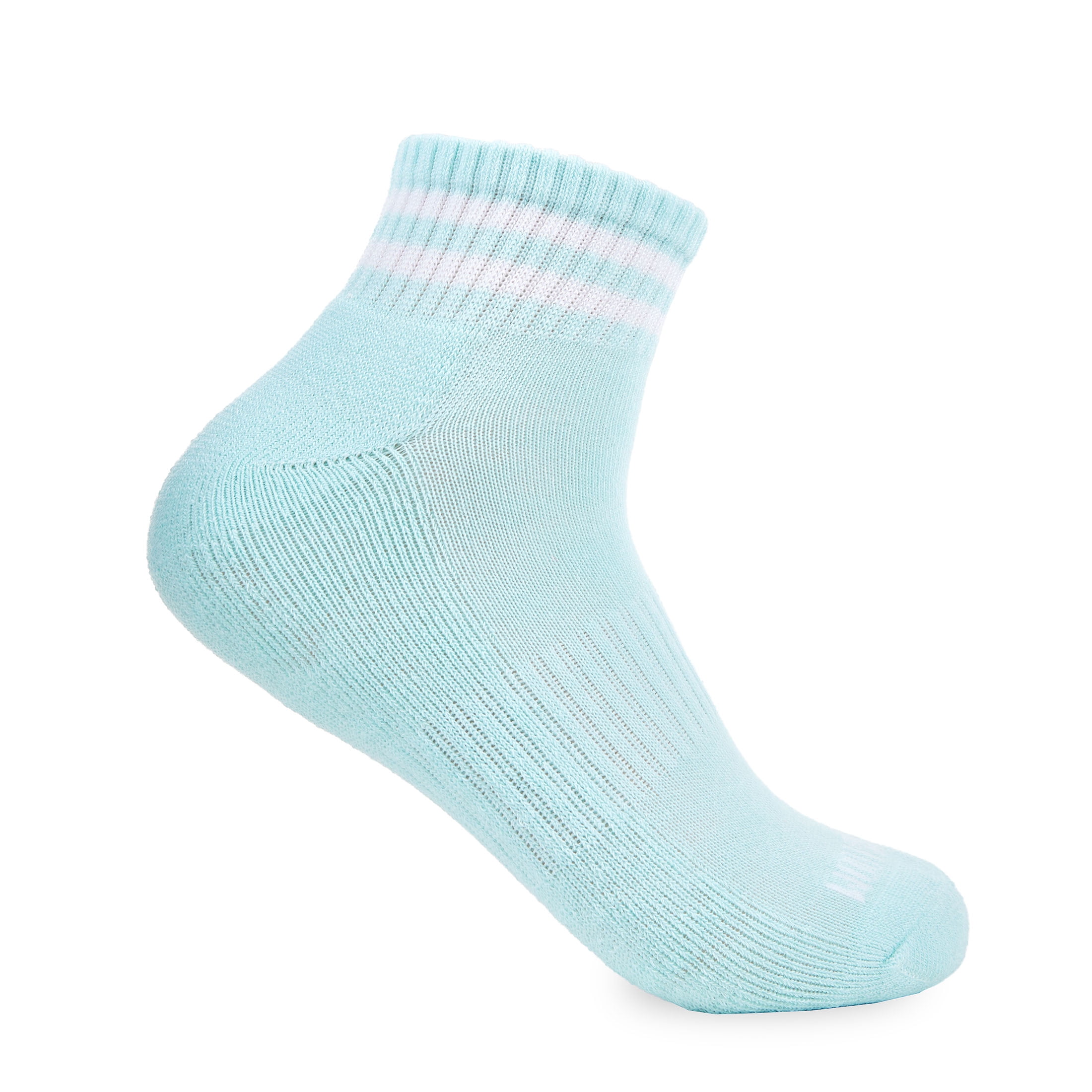 Fruit of the Loom All Day Comfort Girls Ankle Socks, Sizes 6-10, 10-Pack