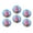 C2934, variant on Glass Refrigerator Magnet 6Pcs Magnetic Fridge Sticker,Decor for Kitchen,Whiteboard,Cabinet,Cute French Bulldog Dog Lying On The Floor