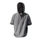 thumbnail image 5 of pstuiky Camisas de vestir de manga corta para hombre, Camisa informal de lino de verano de color liso para hombre, manga corta, cuello alto, botones y bolsillos camisas casuales para hombre m, 5 of 9
