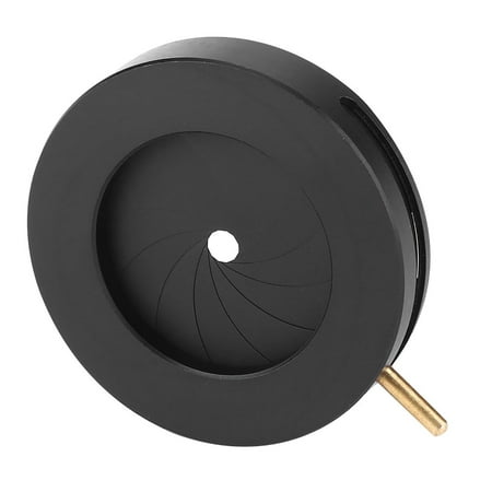 

Adjustable Iris Diaphragm With 5 Apertures Metal Material Compact Design1.5-25mm Works More Stable Without Light Transmission Requirements