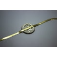 thumbnail image 4 of 10K Yellow Gold Solid High Polish Herringbone Chain Necklace, 4 of 4