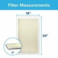 thumbnail image 6 of Filtrete 14x25x1, AC Furnace Air Filter, MPR 300, Clean Living Basic Dust, 6-Pack (exact dimensions 13.81 x 24.81 x 0.81), 6 of 6