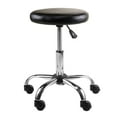 thumbnail image 2 of Winsome Clark Round Cushion Swivel Stool with Adjustable Height- 93720, 2 of 3