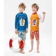 thumbnail image 5 of Traje de baño grande para niños y niñas de 2 a 12 años, conjunto de traje de baño a la moda para nadar, surfear, Tops + Pantalones, traje de entrenamiento para niños NoCap 2 uds, 5 of 5