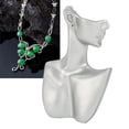 thumbnail image 4 of Jewelry Display Mannequin, High Glossy Earring Display Bust Multifunctional M  for Boutique, 4 of 7