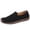 Black, variant on Purcolt Womens Faux Suede Loafers Dressy Casual Round Toe Slip On Boat Shoes Comfort Thick Soft Sole Flats Shoes for Walking Work Office