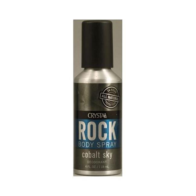 Crystal HG1091768 4 fl oz Rock Deodorant Body Spray Cobalt Sky