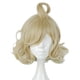thumbnail image 1 of Ofertas ??nicas Pelucas de cabello humano para mujer Pelucas de tono dorado de 12 "con gorro de peluca Fibra sint??tica Unique Bargains pelucas de reemplazo de cabello, 1 of 8