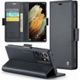 thumbnail image 1 of Samsung Galaxy S21 Ultra 5G Wallet Case with [RFID Blocking] Card Holder Magnetic Kickstand,Soft Leather Flip Protective Case Wallet for Samsung Galaxy S21 Ultra 5G 6.8 Inch, 1 of 6