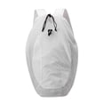 thumbnail image 1 of koolsoo Drawstring Backpack Fitness Drawstring Gym Bag for Shopping Badminton Tennis White, 1 of 9