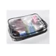 thumbnail image 3 of Bolsa de cosméticos transparente, bolsa de artículos de tocador de viaje de plástico, cubos de embalaje resistentes al agua con cierre de cremallera, 3 of 5