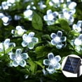 thumbnail image 1 of LINLIN Solar Flower Lights,Waterproof Peach Blossom Flower Solar Fairy Decorative String Lights for Outdoor Gardens Wedding Decorations, 1 of 9